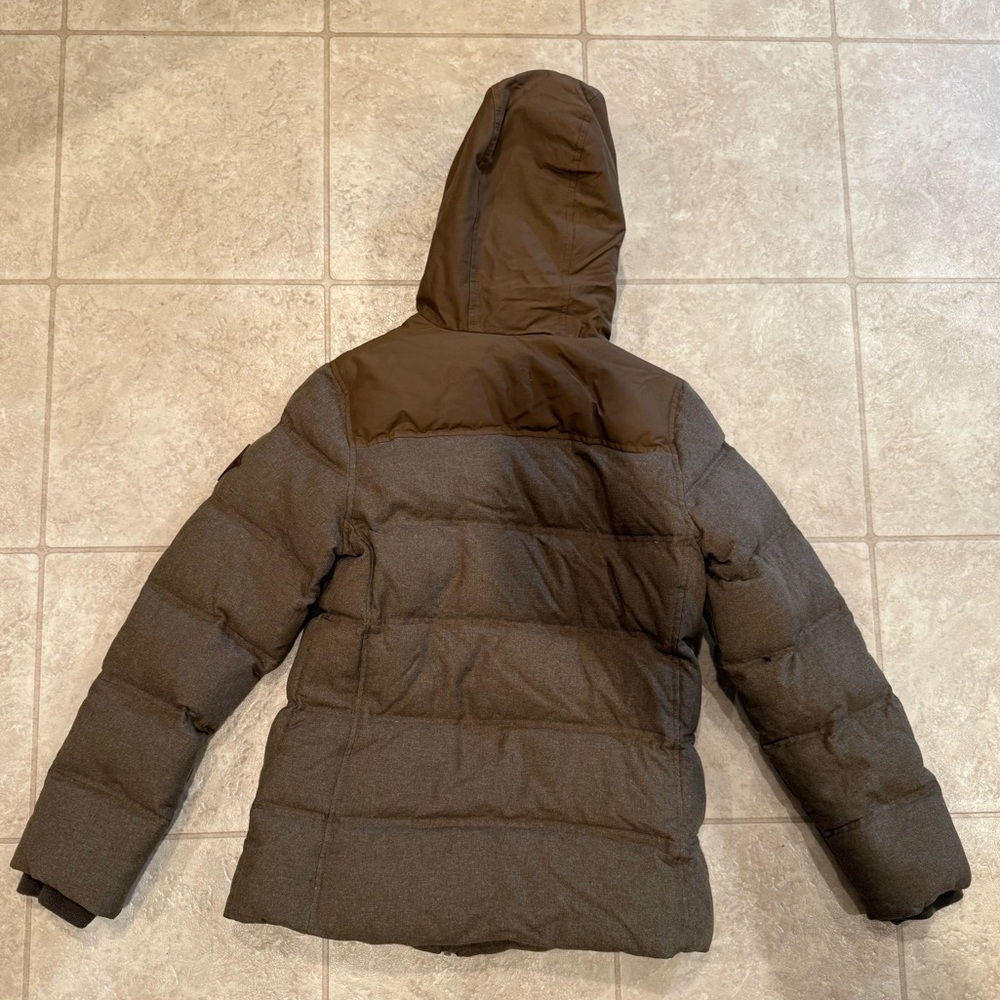 Eddie Bauer down puffer jacket.